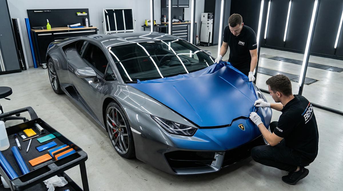 四虎视频车身贴膜改装视频